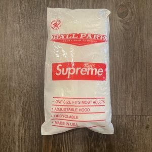 Supreme Box Logo Ballpark Poncho